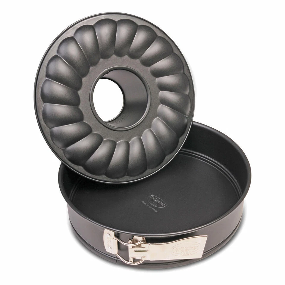 Dr. Oetker Springform 26 cm Tradition Flach- und Rohrboden Kuchenform Backform - Bild 1 von 1