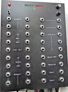Gniazdo 6,3mm Panel wtykowy - Patchbay dla studia nagrań / hobbysty - przeczytaj - Zdjęcie 1 z 9