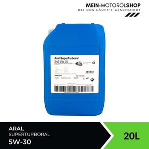 Aral SuperTurboral 5W-30 LKW-Motorenöl ACEA E4 E7 Volvo VDS-3 Mack EO-N 20 Liter - Bild 1 von 6