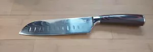 Santoku Küchenmesser - TomYang BBQ - Holzgriff - NEU in repräsentativer OVP - Bild 1 von 4