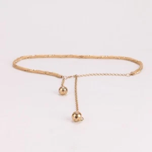 Bid for Ball Charm Gold Chain Belt Women Waist Chain Belt Body Belly Chain - Picture 1 of 9
