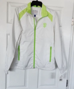 NWT San Francisco Giants Womens Double Header White Full Zip Jacket Size S Small - Picture 1 of 9