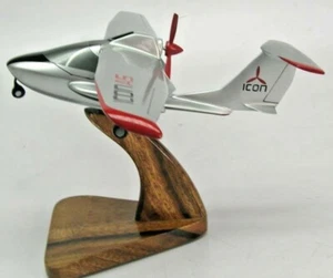 A-5 Icon Aircraft A5 Airplane Desktop Kiln Dried Wood Model Replica Small New - Picture 1 of 1
