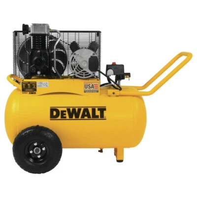 DEWALT DXCM201 2 HP 20 gal Oil-Lube Hotdog Air Compressor New - Image 1 of 4
