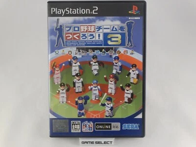 Pro Yakyuu TEAM O Tsukurou! 3 Let's Make A Baseball Team Sony PS2 Jap Original - Image 1 of 4