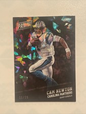 2017 panini black friday cam newton cracked ice /25 ssp panthers 