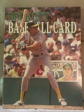 JOSE CANSECO Oakland A's Athletics, Beckett Baseball Card Monthly Nov 1988