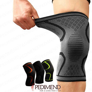 Knee Sleeves Wraps For Weightlifting Neoprene Compression Leg Injury Pain Relief