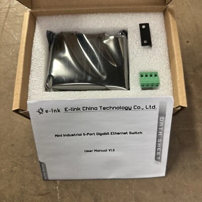 e-lnk LNK-IMC005G Mini Industrial 5 Ports Gigabit Ethernet Switch - Image 1 of 4