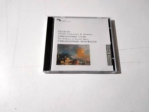 CHRISTOPHER HOGWOOD CHRISTOPHE COIN "VIVALDI 3 CELLO CONCERTOS" CD COMO NUEVO - Picture 1 of 2