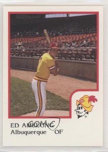 1986 ProCards Albuquerque Dukes Ed Amelung
