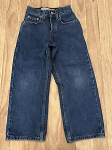 Vintage 90’s Y2K Levi’s Jeans Jungen 8 Slim 569 Loose Straight 22x22(21) - Bild 1 von 5