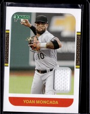 2021 Donruss Retro 1987 Materials Yoan Moncada #87M-YM
