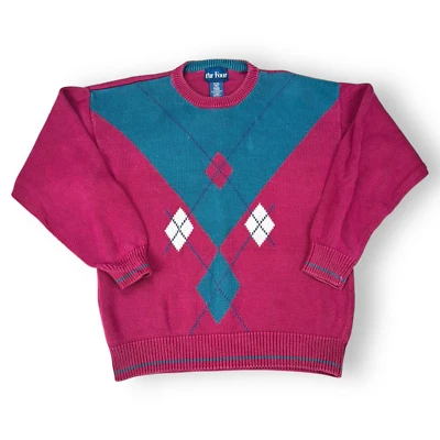 Suéter de golf vintage Par Four tejido para hombre talla grande Ramio/algodón Foto 1 de 4