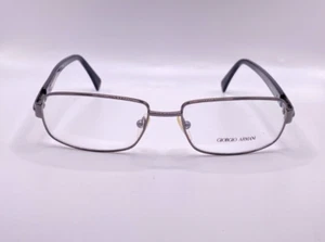 Giorgio Armani GA 714 V81 Dark Gunmetal Black Eyeglasses Frame 54-16-140 - Picture 1 of 4