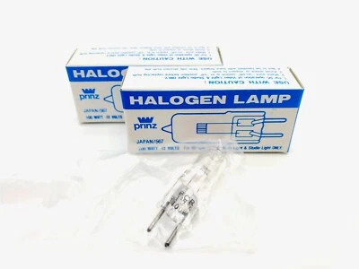 FCR 12V 100 watt Video Light - Projection Bulb 2 Bulbs Prinz - Image 1 of 4