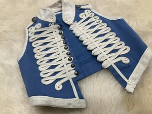 Stella McCartney Kids military band vest navy blue gilet jacket sgt Size 4 T - Picture 1 of 15