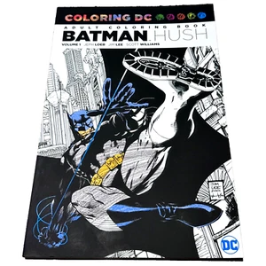 Batman Hush Adult Coloring Book DC Comics - Picture 1 of 11