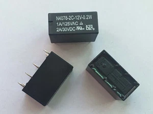 2 PIEZAS N4078-2C-12V-0.2W DC12V 2A Relé de Señal 8 Pines NUEVO - Imagen 1 de 2
