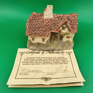 David Winter Cottages Sussex 1982 Great Britain With Label COA and Box - Bild 1 von 8