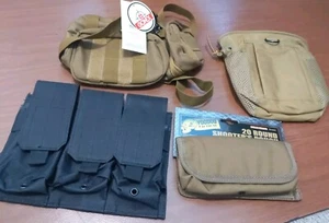 FOUR AMMO POUCHES-BACKPACK ALL NEW MOLLE GONEX - Picture 1 of 13