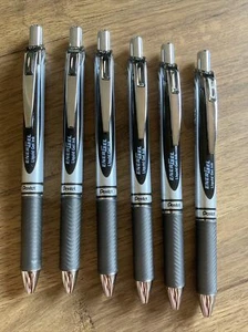 Rollerball tinta gel líquido retráctil Pentel Energel XM 0,7 mm negro, BL77 (6 BOLÍGRAFOS) - Imagen 1 de 11