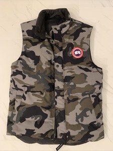 canada goose white camo jacket