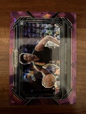 Scoot Henderson RC #24/149 Variation Purple Ice Prizm 2023 Panini Prizm No. 24