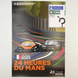 Poster McLaren Ufficiale 2025 Le Mans 24 Ore Motor Racing A3 a colori - Foto 1 di 5