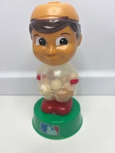 Baseball Wackelkopf Spieler mit Kaugummi MLB (gebraucht) Kappe fehlt Hilco MLBP - Bild 1 von 8