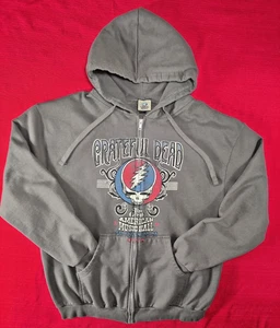 Vintage Grateful Dead Hoodie -XL Gray~ Great American Music Hall~1975 - Picture 1 of 11
