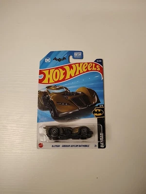 Hot Wheels 2025 HW DIRT BATMAN ARKHAM ASYLUM BATMOBILE DARK GOLD 2/5 - Image 1 of 4