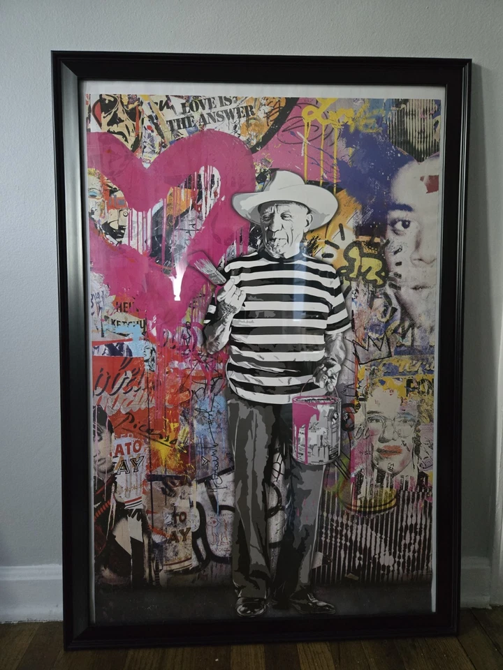 Mr Brainwash Pablo Picasso Poster 2011 Offset Lithograph Print - Image 1 of 1
