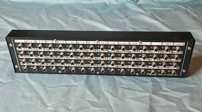 Vintage Teac PB-64 Patch Bay - RCA to RCA - Front and Back - Image 1 of 4