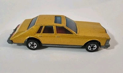 Cadillac Seville Mattel 1980 Hong Kong amarillo Hot Wheels vintage Foto 1 de 4