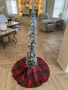 Weihnachtsbaum Rock, rot & grün 43" Durchmesser, Schnurbindung - Bild 1 von 11