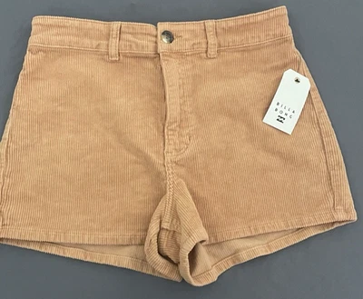 NUEVO CON ETIQUETAS BILLABONG Pantalón Corto de Pana Caída Libre Para Mujer Talla 30 2” Entrepierna ABJD500138 Foto 1 de 4