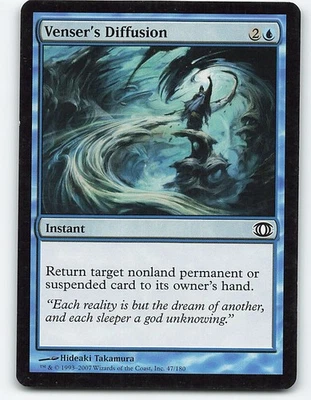 Venser's Diffusion #47, Future Sight, Magic the Gathering card - Image 1 of 2