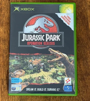 Jurassic Park 'Operation Genesis' - Microsoft Xbox - Complete with Manual - Image 1 of 4