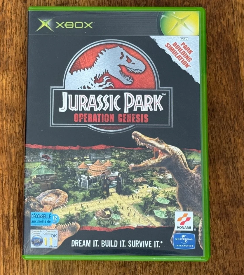 Jurassic Park 'Operation Genesis' - Microsoft Xbox - Complete with Manual - Image 1 of 4