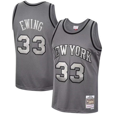 Mitchell & Ness  Patrick Ewing Metal Works 1991-92 NY Knicks Jersey Size S $150 Cover