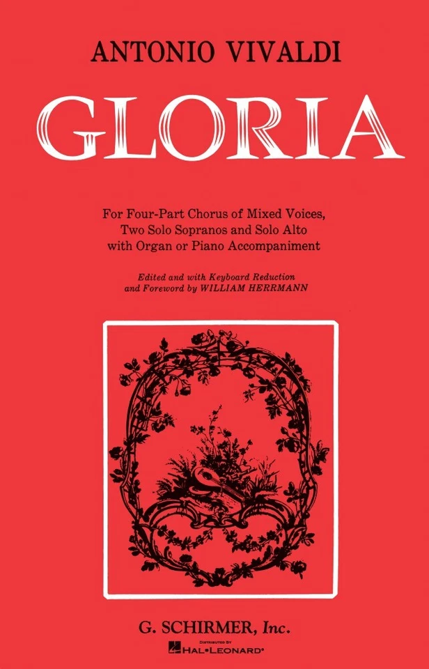 Vivaldi Gloria RV589 Vocal Score Choral Sheet Music NEW 050325320 - Image 1 of 1