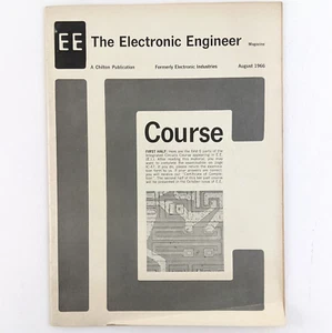 The Electronic Engineer Magazine EE, August 1966 - Integrated Circuits Course - Picture 1 of 12
