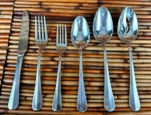Cuisinart * ANNAPOLIS Glossy Stainless Flatware - YOU CHOOSE - CHOOSE (136) - Picture 1 of 3