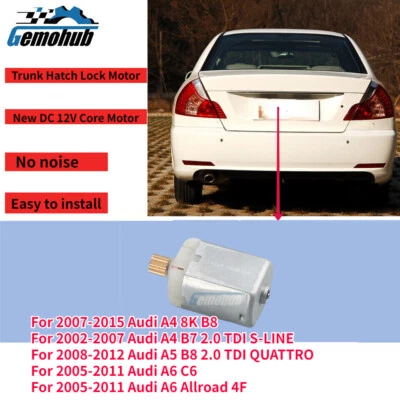 Motor de trava de porta-malas para 2005-2011 Audi A6 C6 A6 Allroad 2007-2015 Audi A4 - Imagem 1 de 4