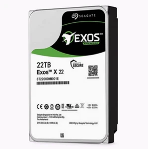 Disco duro Seagate ST22000NM001E 3,5" 22 TB 7,2 K SATA3 6 Gb/s 512e/4 kn NUEVO - Imagen 1 de 3