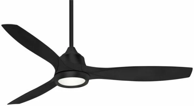 Minka-Aire Skyhawk F749L-CL 60" 3-Blade Ceiling Fan with LED Light - Coal