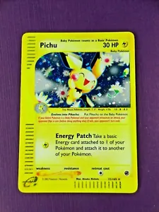 🌀PICHU OLOGRAFICO 🙂 Olo | Pokémon WOTC | Spedizione 22/165 | Turbine perfetto 🙂 - Foto 1 di 8