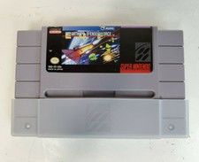 Earth Defense Force Nintendo SNES Game Cartridge Only Tested Working Rough Back