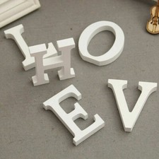 Lettere Alfabeto Numeri In Legno 11 Cm Decorazione Matrimonio Segna posti Festa